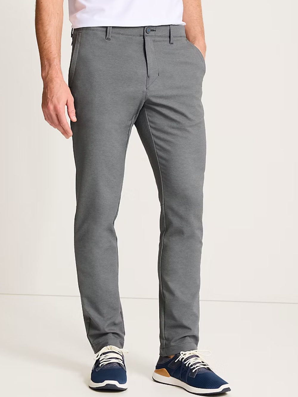 Tommy Bahama Charcoal Slim Fit Chinos